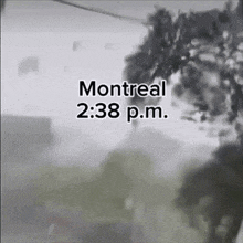 a picture of a storm in montreal at 2:38 p.m.