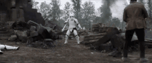 Star Wars The Force Awakens GIF - Star Wars The Force Awakens Storm Trooper GIFs