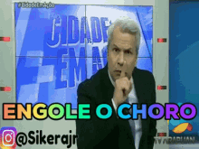 Engole O Choro Choro GIF - Engole O Choro Choro Ei Xiu GIFs