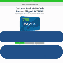 Free750dollar Paypal Gift Card Giveaways GIF - Free750dollar Paypal Gift Card Giveaways Gifts GIFs