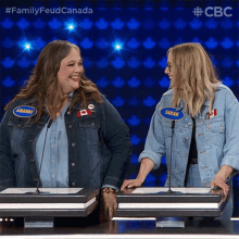 Tap In The Back Family Feud Canada GIF - Tap In The Back Family Feud Canada Good Job GIFs