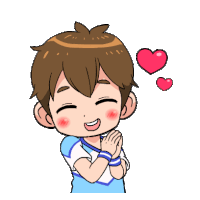 Boy Cute Sticker - Boy Cute Heart Stickers