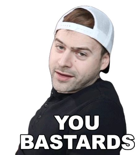You Bastards Jared Dines Sticker - You Bastards Jared Dines You Idiots Stickers