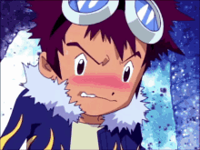 frustrated frustration digimon digimon adventure02 daisuke motomiya