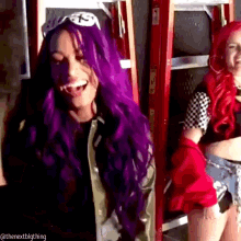 Sasha Banks Laugh GIF - Sasha Banks Laugh Laughing GIFs