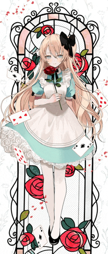 Waifu Alice In Wonderland GIF