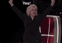 Kelly Clarkson The Voice GIF - Kelly Clarkson The Voice Yes GIFs