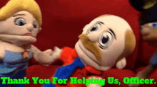 Sml Marvin GIF - Sml Marvin Thank You For Helping Us Officer GIFs