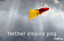 Nether Empire Flag Flag GIF - Nether Empire Flag Flag Minecraft GIFs