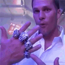 Tom Brady Rings GIF - Tom Brady Rings Superbowl GIFs