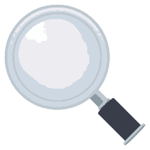 magnifying glass tilted left objects joypixels detective search