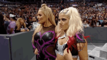 pissed eye roll alexa bliss natalya wwe