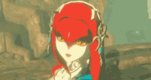 Miphaa Stare GIF - Miphaa Stare Zelda GIFs