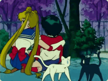 Sailor Moon Mercury Bump GIF - Sailor Moon Mercury Bump Fall GIFs