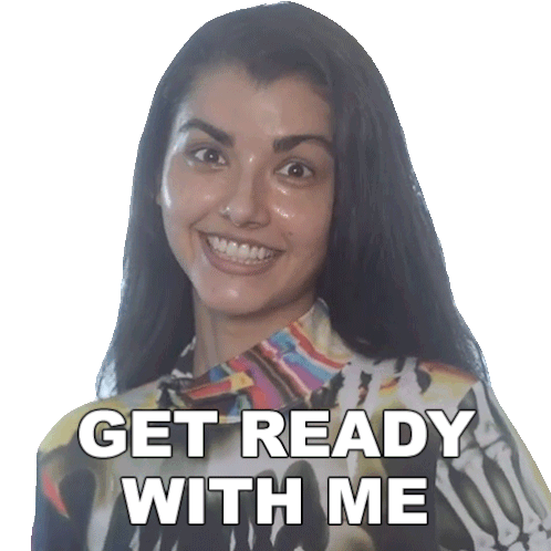Get Ready With Me Ayesha Kanga Sticker - Get Ready With Me Ayesha Kanga Pinkvilla Stickers