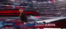 Sami Zayn Wrestlemania GIF