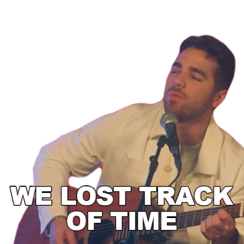 We Lost Track Of Time Christian Clementi Sticker - We Lost Track Of Time Christian Clementi Cb30 Stickers
