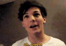 Grease GIF - One Direction 1d Louis Tomlinson GIFs