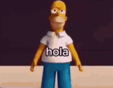 Homero Hola GIF - Homero Hola GIFs