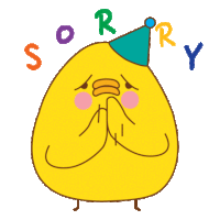 Apologies So Sorry Sticker - Apologies So Sorry Excuse Stickers