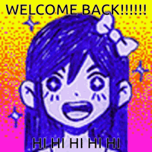 Ecstatic Omori Welcome Back GIF - Ecstatic Omori Welcome Back Omori GIFs