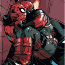 Deadpool Spider Man GIF - Deadpool Spider Man Gender Fluid GIFs