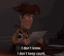 I Dont Keep Count Woody GIF - I Dont Keep Count Woody Toy Story4 GIFs