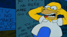 Simpsons Crazy GIF - Simpsons Crazy Homer Simpson GIFs