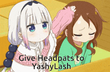 Yashylash Headpats GIF - Yashylash Headpats Give Headpats To Yashylash GIFs