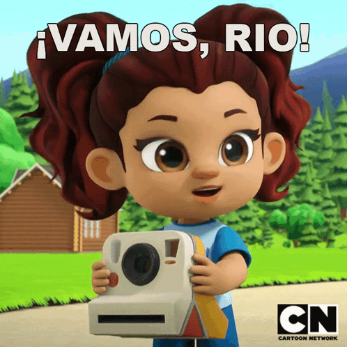 Vamos Rio Tori GIF - Vamos rio Tori Campamento smash - Discover & Share GIFs