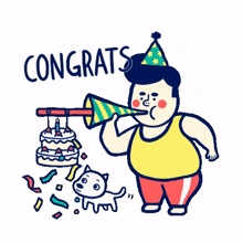 congratulation partying