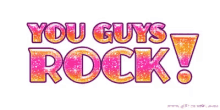 You Guys Rock Glitter GIF - You Guys Rock Glitter Shiny GIFs
