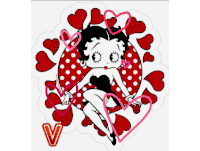 Bettyboophappyvalentines Happy Valentines Day Sticker - Bettyboophappyvalentines Happy Valentines Day Valentines Day Stickers