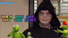 when you are but you dont kermit ok boomer dwight schrute