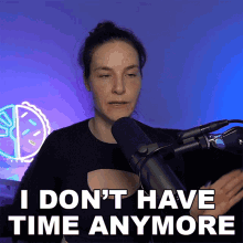 I Dont Have Time Anymore Cristine Raquel Rotenberg GIF - I Dont Have Time Anymore Cristine Raquel Rotenberg Simply Nailogical GIFs