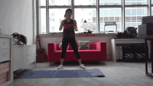 Squats Home Workouts GIF - Squats Home Workouts Bodyweight Exercises GIFs