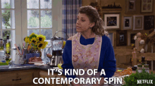Its Kind Of A Contemporary Spin Stephanie Tanner GIF - Its Kind Of A Contemporary Spin Stephanie Tanner Jodie Sweetin GIFs
