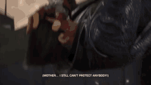 a video of a building being destroyed with the caption mother i still can t protect anybody