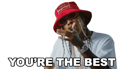 Youre The Best Tyga Sticker - Youre The Best Tyga Krabby Step Song Stickers