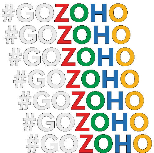 Zoho Gozoho Sticker - Zoho Gozoho Stickers