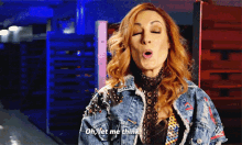 Wwe Becky Lynch GIF - Wwe Becky Lynch Oh Let Me Think GIFs