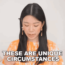 These Are Unique Circumstances Withwendy GIF - These Are Unique Circumstances Withwendy These Are Special Times GIFs