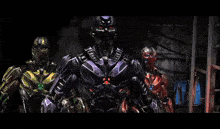 a video game character with a purple and black armor