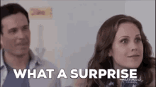 What A Surprise Erin Krakow GIF - What A Surprise Erin Krakow Cookie GIFs