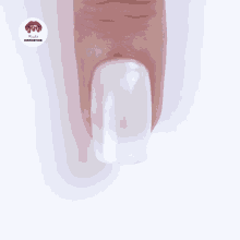 a close up of a person applying lipstick with a lipstick inspiration logo