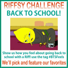 Submit Your Riff By Friday August 30th At 12pm Pst And We'Ll Pick Our Favorites! GIF - Riffsy Bts Feels Back To School GIFs