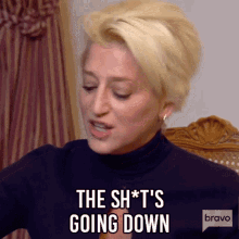 The Shit Going Down Real Housewives Of New York GIF - The Shit Going Down Real Housewives Of New York Rhony GIFs