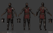 a 3d model of a knight from the video game benemoth