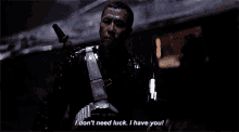 Star Wars I Dont Need Luck GIF - Star Wars I Dont Need Luck I Have You GIFs
