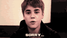 J Biebs GIF - Sorry Justin Bieber GIFs